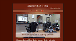 Desktop Screenshot of edgemerebarbershop.com